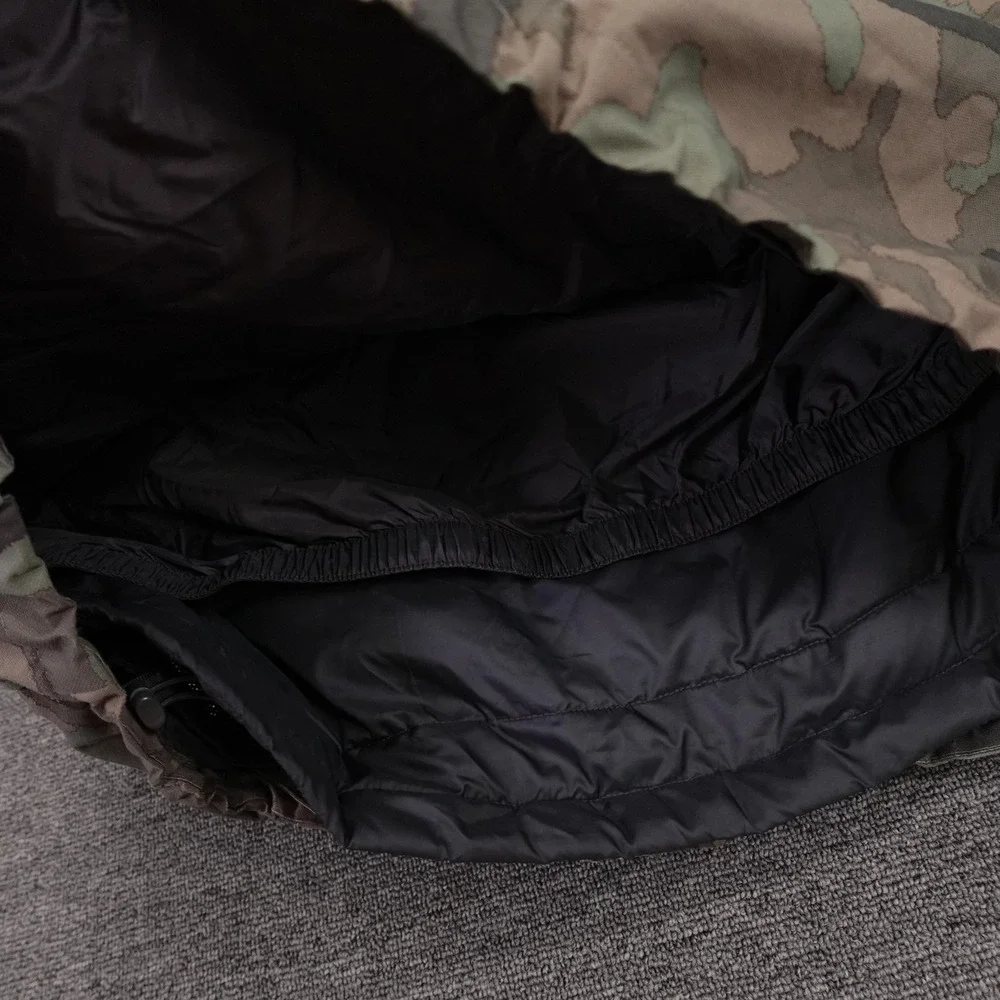 Columbia Jacket Mens Large Green Camo Omni-Tech Interchange 3-in-1 Hooded Ski
